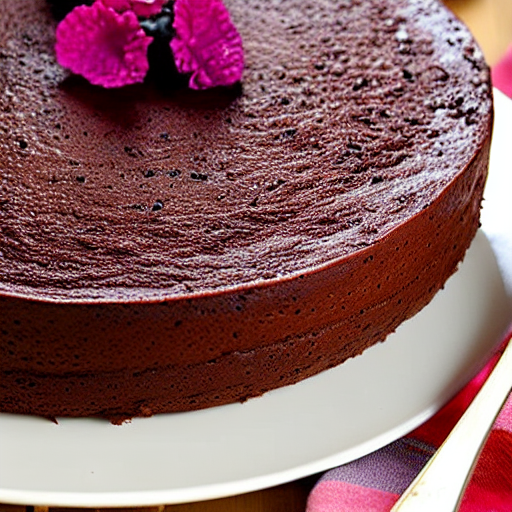 Lentil Chocolate Cake