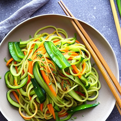 Cucumber Noodles