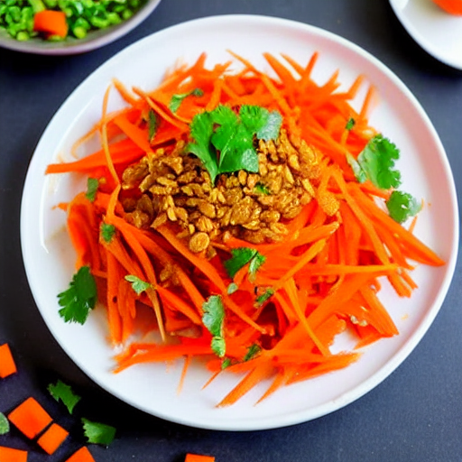 Carrot Halwa Salad