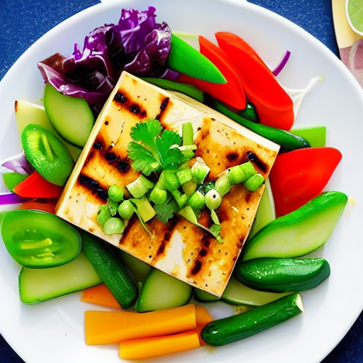 Chilled Tofu Salad