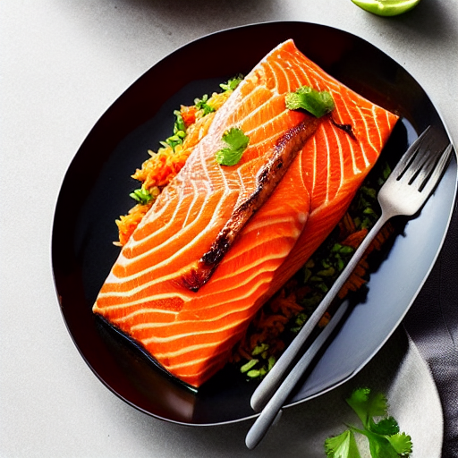 Tlingit Salmon Rice
