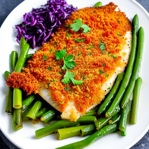 Baked Parmesan Crusted Tilapia