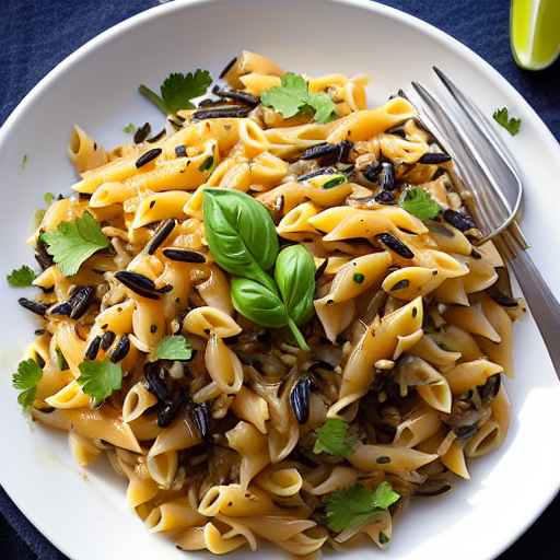 Ojibwe Wild Rice Pasta