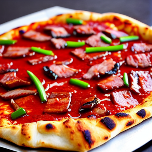 Char Siu BBQ Pizza