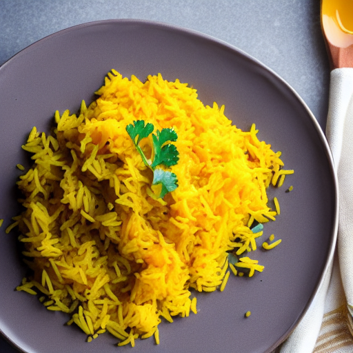 Vegan Saffron Rice
