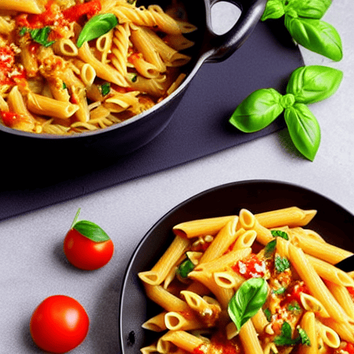 Cheesy Masala Pasta