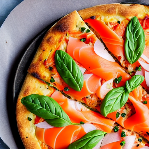 Smoked Salmon Pizza