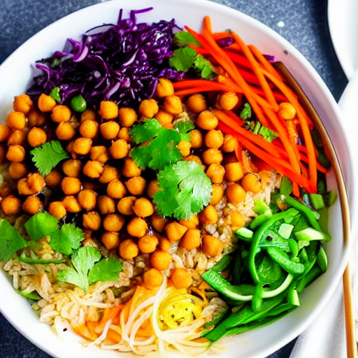 Chickpea Bibimbap
