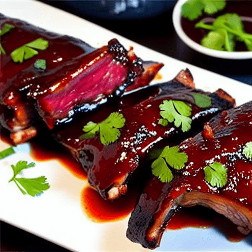Pork Ribs with Black Bean Sauce
