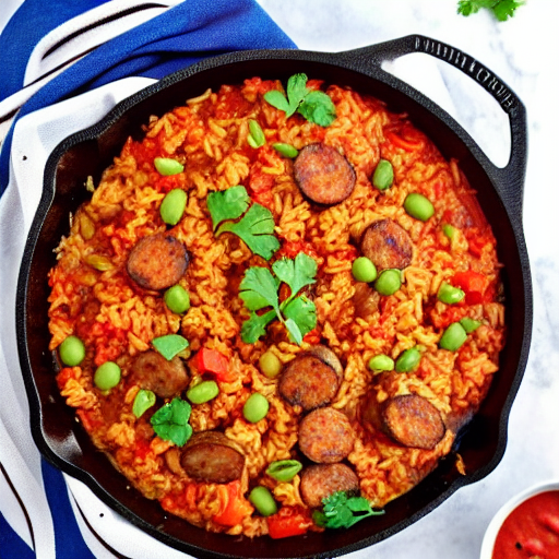 Halal Jambalaya Bake