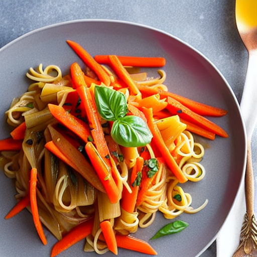 Pasta with Fennel and Carrots