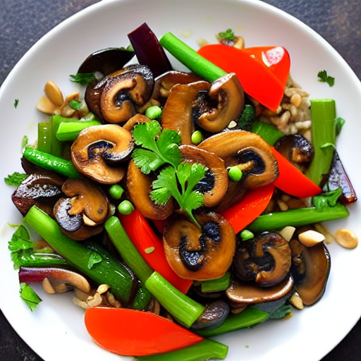 Warm Mushroom Salad