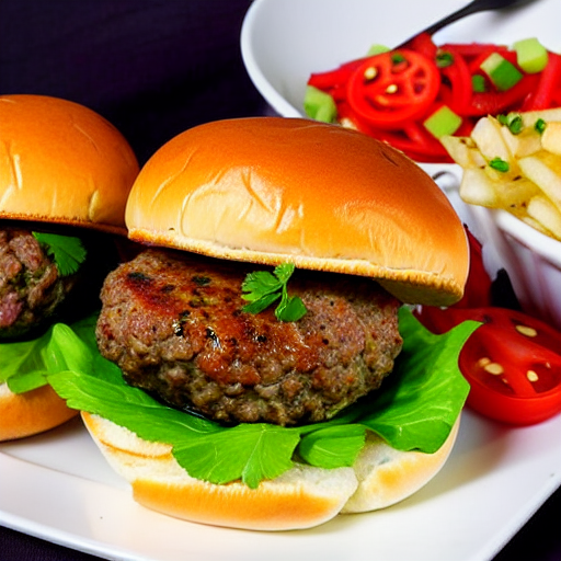 Kumpir Köfte Burger