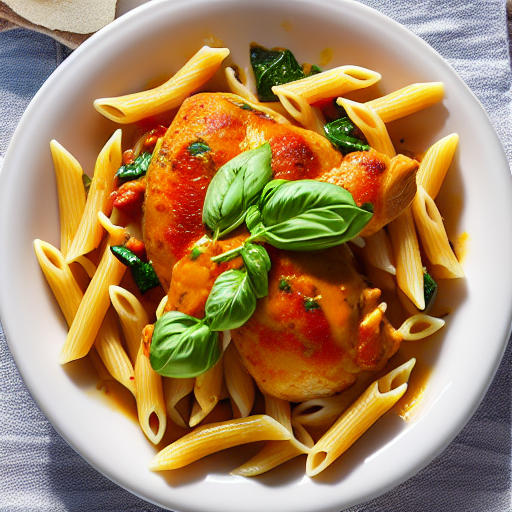 Pasta con Pollo al Curry