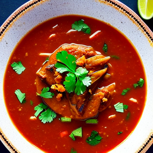 Zaalouk Soup