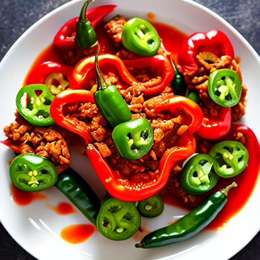 Cheongyang Chili Peppers Stuffed
