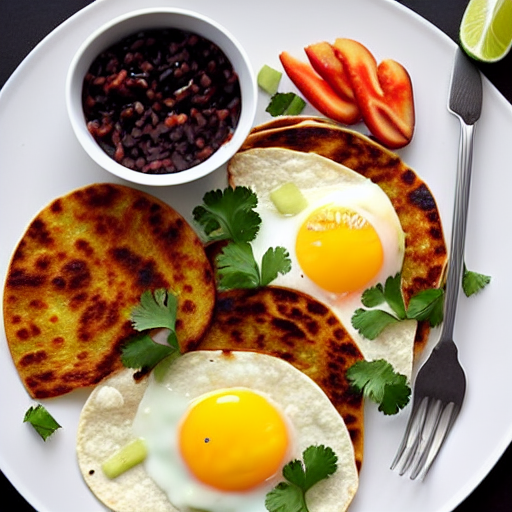 Baleadas con Huevos