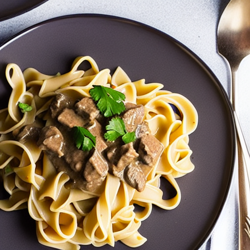 Halal Beef Stroganoff
