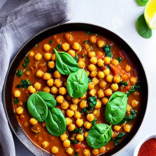 Chickpea and Spinach Stew