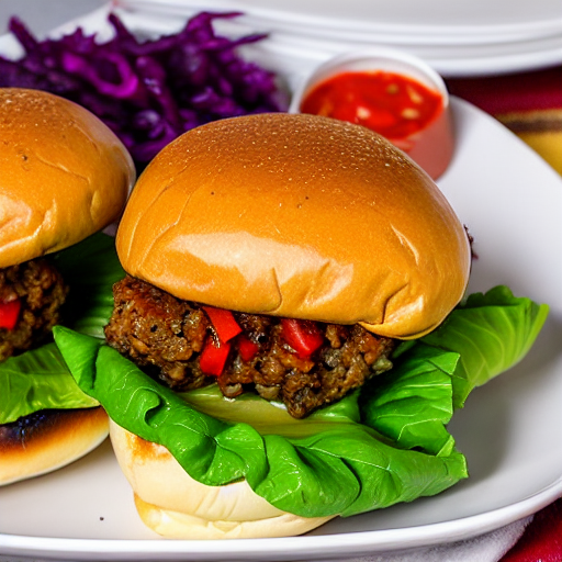 Cabbage Roll Burger