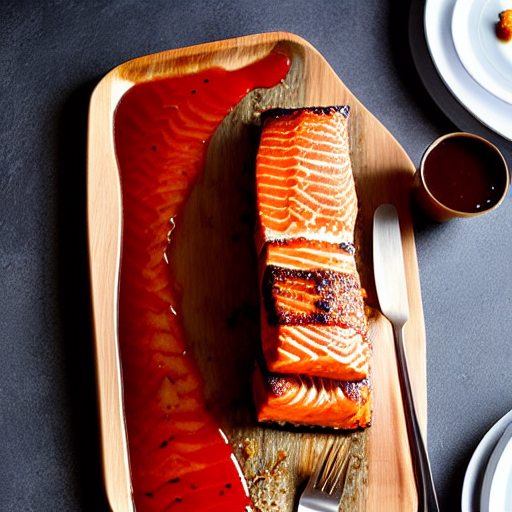 Cedar Plank Salmon Dessert