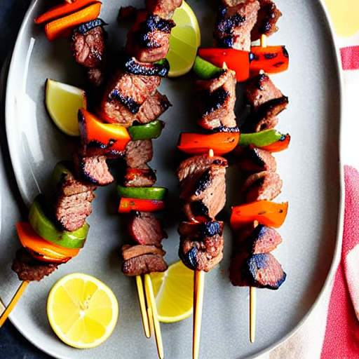 Cinnamon Beef Skewers