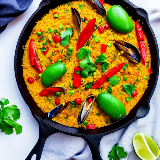 Seafood Paella
