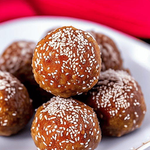 Keto Sweet Rice Balls
