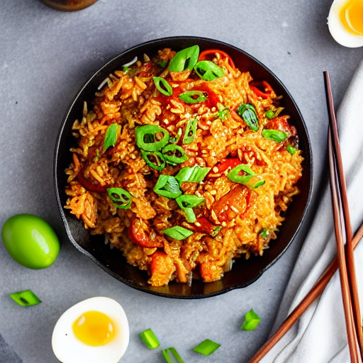 Keto Kimchi Fried Rice