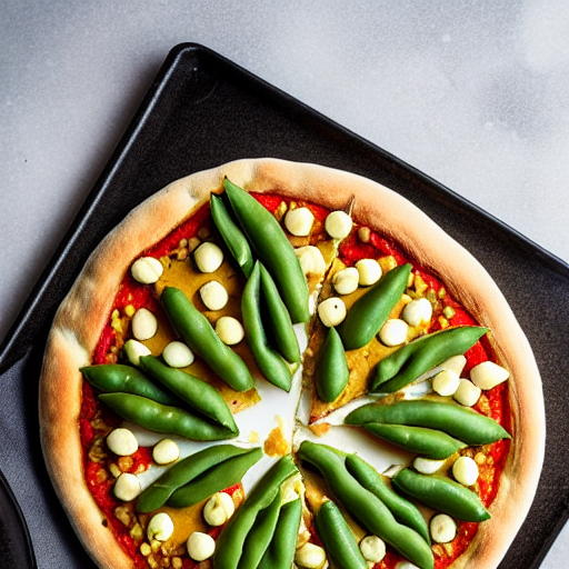 Vegan Fava Bean Pizza