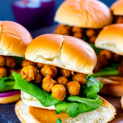 Crispy Chickpea Sliders