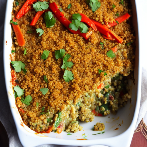 Halal Quinoa Casserole