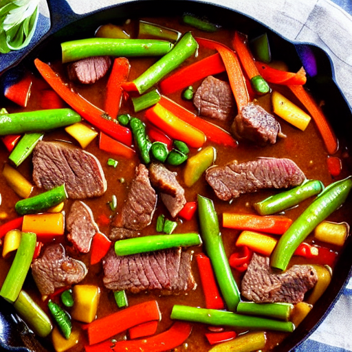Beef and Vegetable Skillet