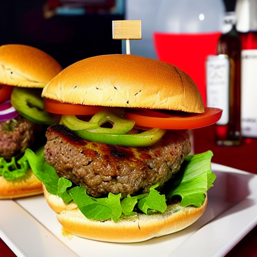 Hamburguesa de Cordero