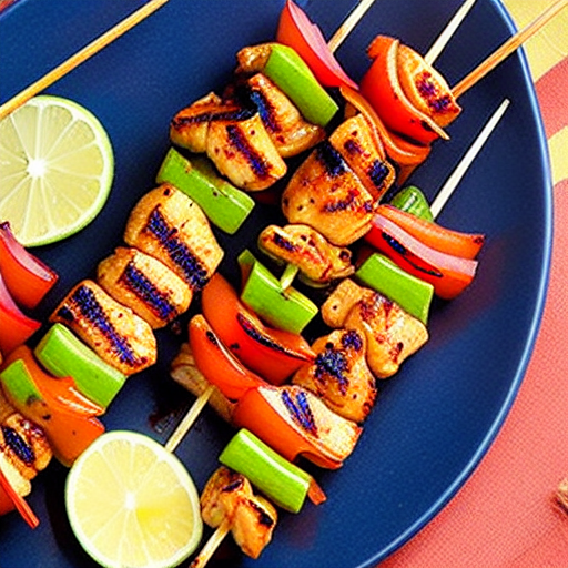 Spicy Fish Skewers