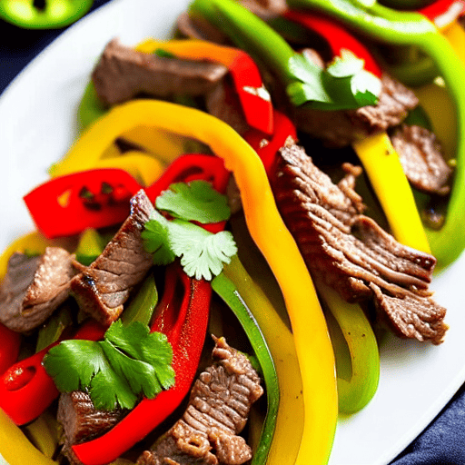 Keto Beef Fajitas