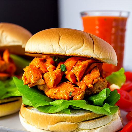 Buffalo Chicken Burger