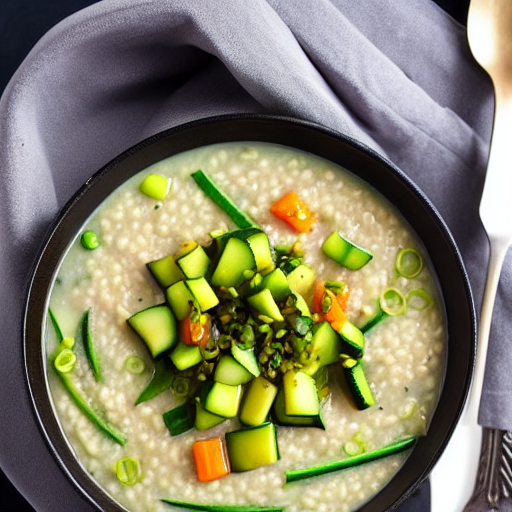 Zucchini Congee