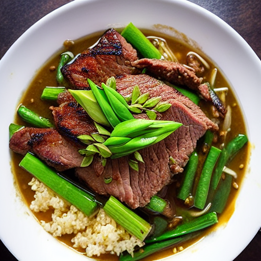 Cơm Bò Nướng Sả