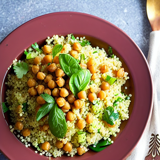 Couscous Salad with Chickpeas