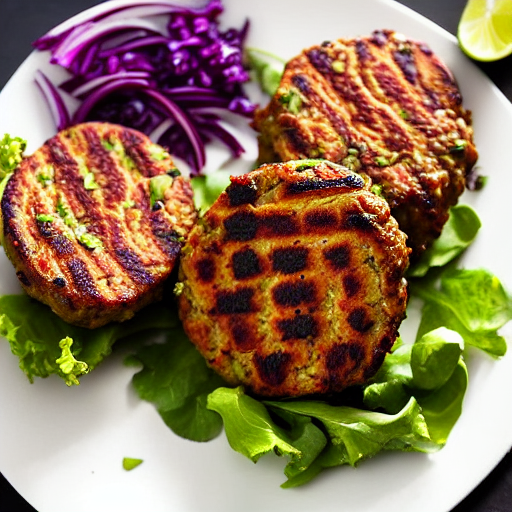 Spiced Lamb Burger