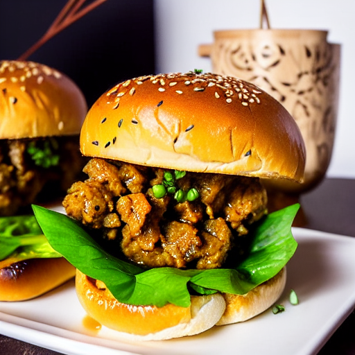 Keto Shogayaki Burger