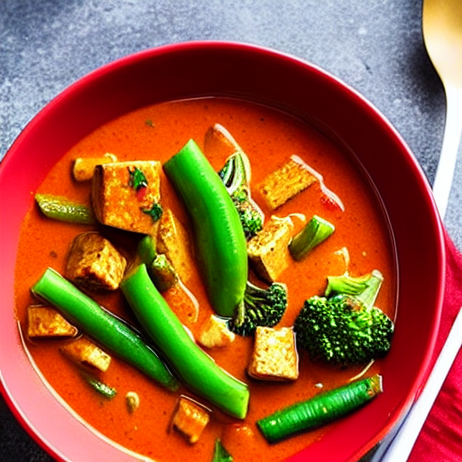 Baked Red Curry