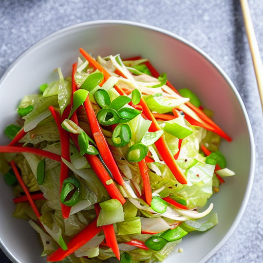 Sesame Cabbage Slaw