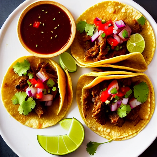 Tacos de Res en Salsa de Tamarindo