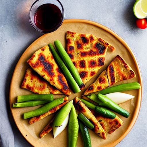 Lahmacun with Tofu