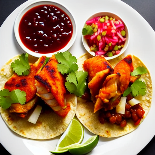 Tacos de Pescado al Guayaba