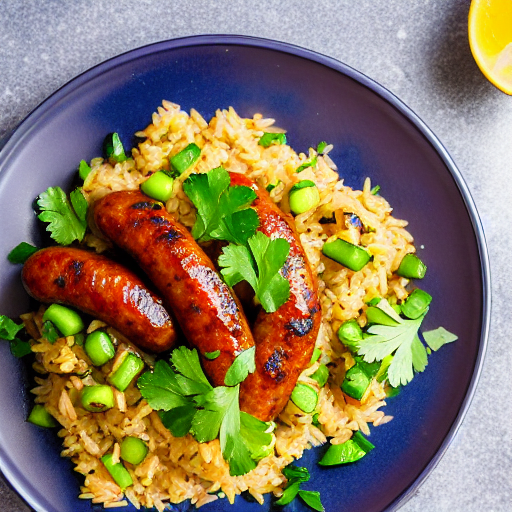 Riz Bil Kousa W Makanek
