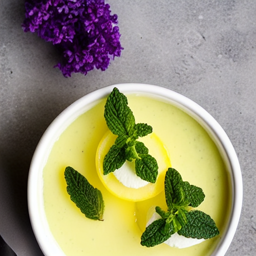 Lemon Thyme Sorbet