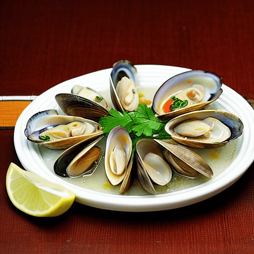Steamed Clams with Rice Wine